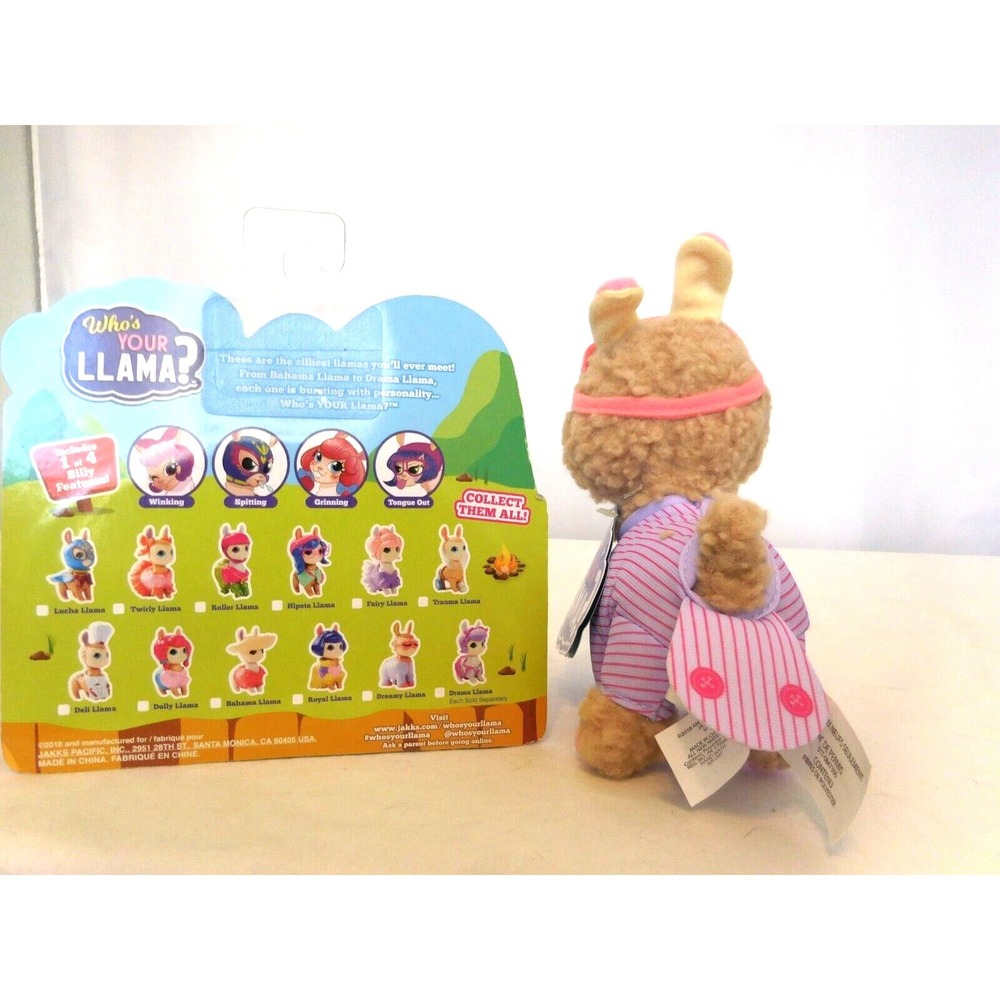Who's Your Llama Surprise Figure Series #1 NEW+ Who's Your Llama Fairy Llama 6" - Picture 3 of 5